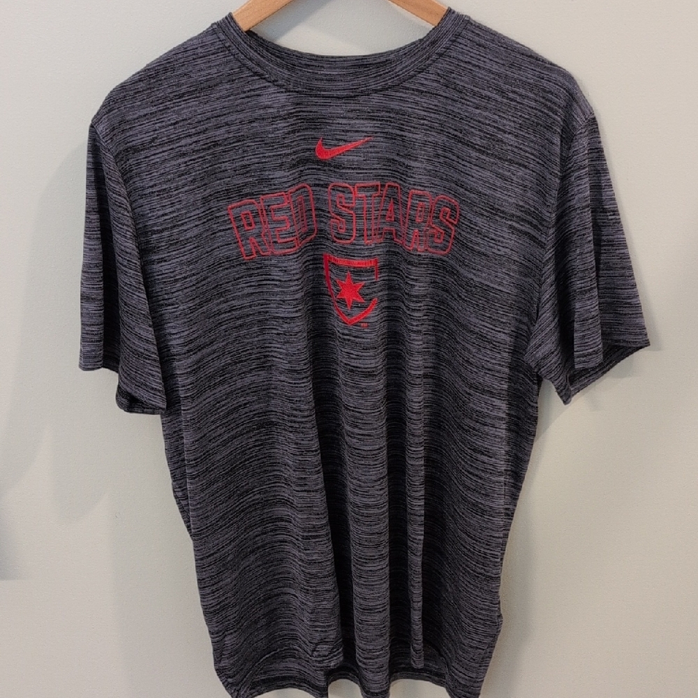 Nike Men's Chicago Red Stars Heathered Gray Dri-fit